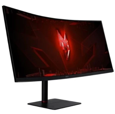 Монитор Acer/Nitro XV345CURXbmiipphx/34 ''/WQHD/3440x1440 Pix/2xHDMI(2.0) 2xDP MM Audio out HDR10/1 мс/300 ANSI люм/4000:1/240 Hz