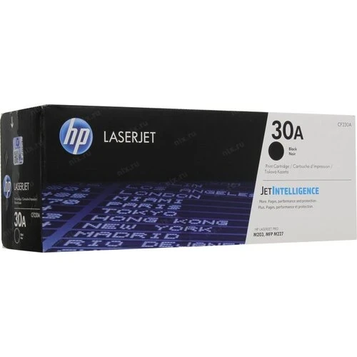 Картридж HP Europe/CF230A/Лазерный/черный