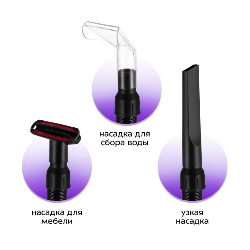 Мойка высокого давления Kitfort КТ-9235 "2 в 1"