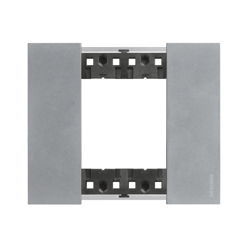 Рамка декоративная Bticino KA4802NW Living Now 2 модуля Луна