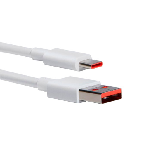 Интерфейсный кабель Xiaomi 6A Type-A to Type-C Cable Белый