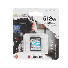 Карта памяти Kingston SDG3/512GB Class 10 512GB без адаптера