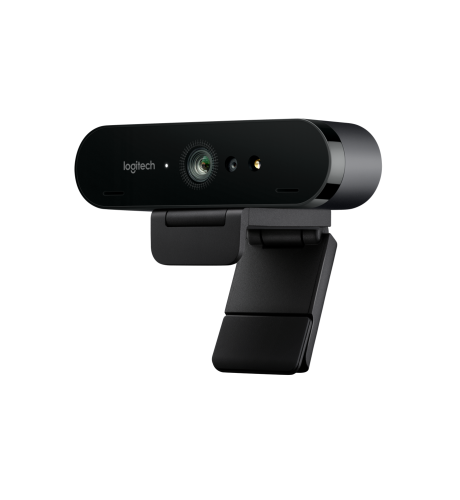 Веб-камера Logitech BRIO (Ultra HD 4K, 2160p/30fps, автофокус, zoom 5x, угол обзора 90°/78°/65°, стереомикрофон) (M/N: V-U0040)