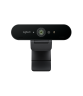 Веб-камера Logitech BRIO (Ultra HD 4K, 2160p/30fps, автофокус, zoom 5x, угол обзора 90°/78°/65°, стереомикрофон) (M/N: V-U0040)