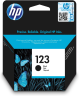 HP 123 Black Original Ink Cartridge для HP DeskJet 1100, 2100, 2300, 2600, 3600, 3800, 4600 series, HP ENVY 4500 series, HP OfficeJet 3800 series