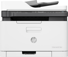МФУ HP 4ZB97A Color Laser 179fnw (A4) Printer/Scanner/Copier/Fax/ADF 600 dpi, 18/4 ppm, 800 MHz, 128 Mb, tray 150 pages, USB, Ethernet, WiFi, Duty cycle 20 000 pages