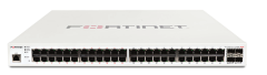 FortiSwitch-248E-POE Layer 2/3 FortiGate switch controller compatible PoE+ switch with 48 x GE RJ45 ports, 4 x GE SFP, with automatic Max 370W POE output limit