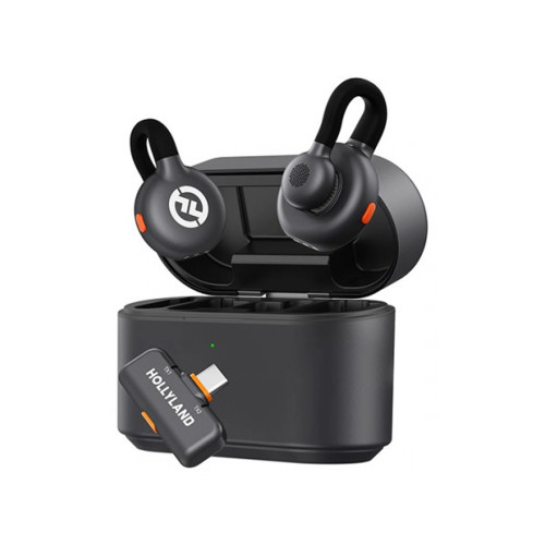 Петличный микрофон Hollyland Lark M2S Duo Черный