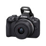 Цифровой фотоаппарат CANON EOS R50 + RF-S 18-45 mm IS STM + RF-S 55-210 mm IS STM Black