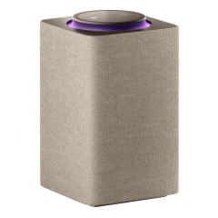 Умная колонка Яндекс Станция Макс с Алисой, с Zigbee, 65Вт, бежевый/beige, YNDX-00053 + пульт YNDX-00402