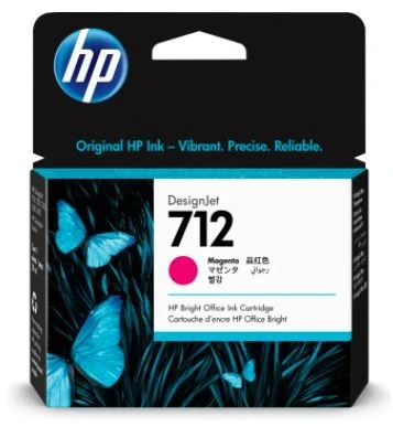 Картридж HP Europe/DesignJet/Струйный/№712/пурпурный/29 мл