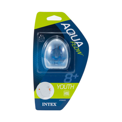 Набор для плавания Intex 55609 в упаковке: беруши, зажим для носа