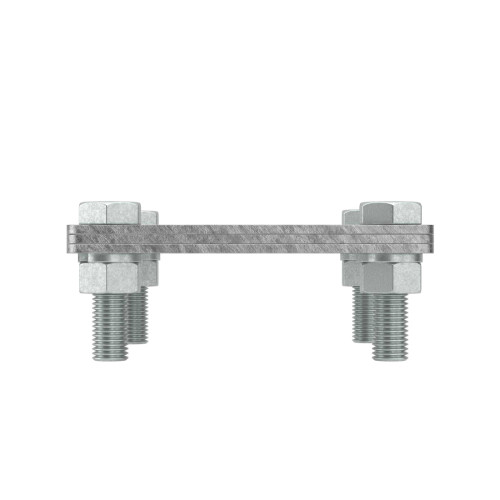 Соединитель полоса-полоса 80х80 мм DKC NG3105 горячеоцинкованная сталь