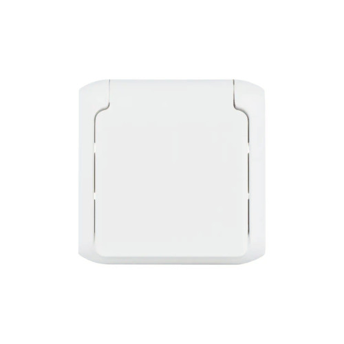 Розетка с крышкой Legrand Forix 16A 250В IP44 накладная белый