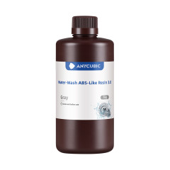 Фотополимерная смола для 3D-печати Anycubic Water-Wash ABS-Like Resin 3.0 SSXAB3GY-10 (серый)
