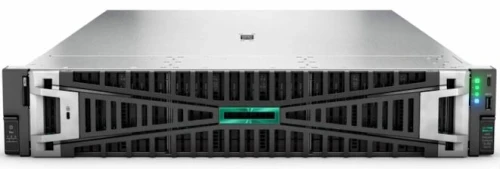 Сервер HPE/DL380 Gen12/1/Xeon P-core/6505P(12C/24T)/2,2 GHz/2x32 Gb/MR408i/8SFF/2x480 Gb SSD RI/2x10Gb Base T/2x1000W Titanium