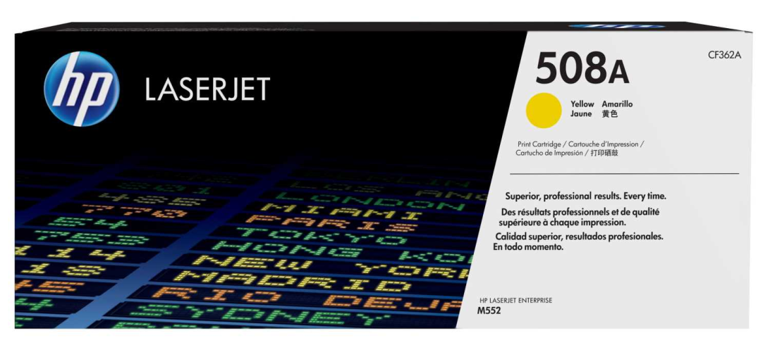 Картридж HP 508A Yellow LaserJet Toner Cartridge для HP Color LaserJet M552/M553/M577/E55040/E57540