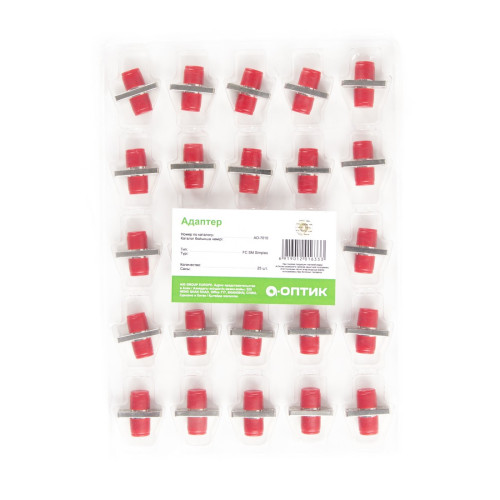 Адаптер А-Оптик АО-7010 FC/UPC-FC/UPC SM/MM Simplex