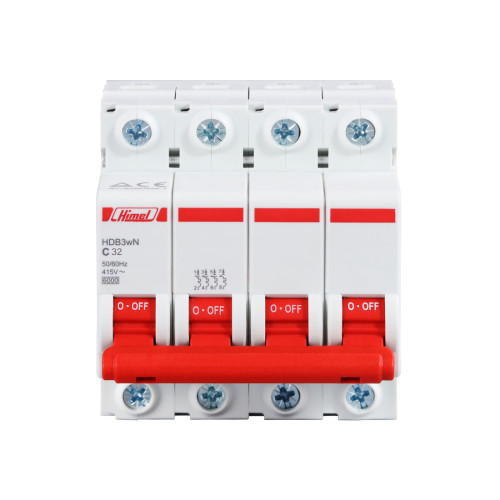 Автоматический выключатель Himel HDB3w 4Р 32А С 4,5кА