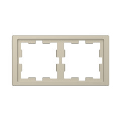 Рамка MERTEN MTN4020-6533 D-Life 2 поста сахара