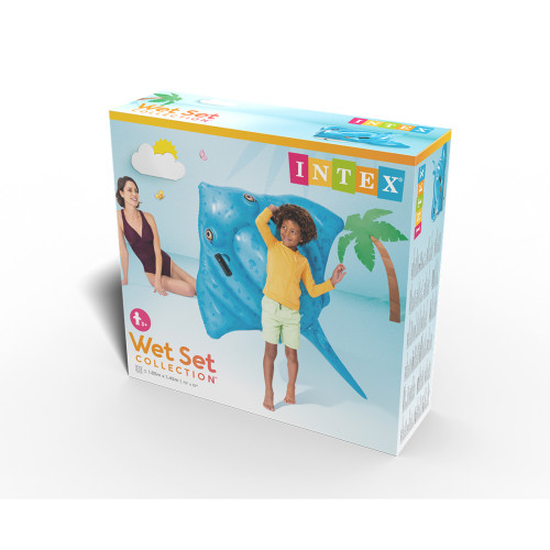 Надувная игрушка Intex 57576NP в форме ската для плавания