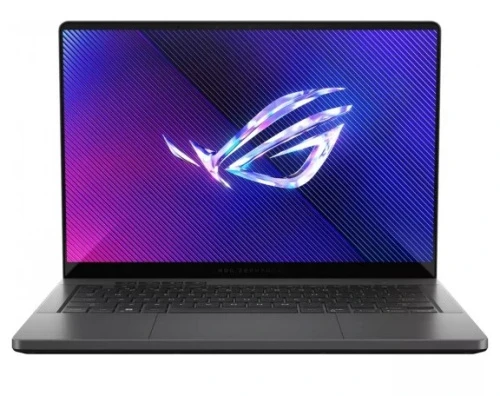 Ноутбук Asus/ROG Zephyrus G14/GA403UV-QS037/1г/Ryzen 9/8945HS/5,2 GHz/16 Gb/M.2 PCIe SSD/512 Gb/No ODD/GeForce/RTX4060/8 Gb/14 ''/2880x1800/Без операц
