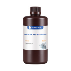 Фотополимерная смола для 3D-печати Anycubic Water-Wash ABS-Like Resin 3.0 SSXAB3BG-10 (бежевый)