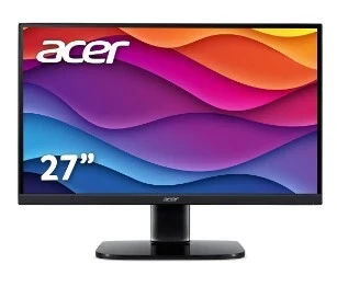 Монитор Acer/KA272UEbmiipx/27 ''/QHD/2560x1440 Pix/2xHDMI DP MM Audio out FreeSync EU MPRII Black/1 мс/250 ANSI люм/1000:1/100 Hz