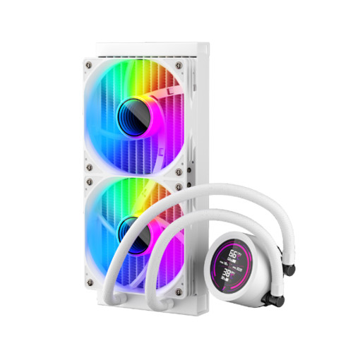 Кулер с водяным охлаждением 1STPLAYER TS4 240 WHITE