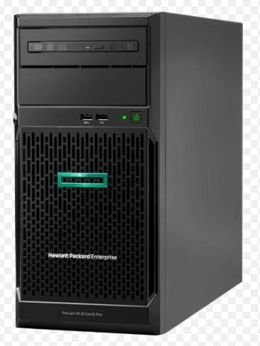 Сервер HPE/ML30 Gen10 Plus/1/Xeon/E-2314 (4C/4T 8MB)/2,8 GHz/16 Gb/S100i (SATA only)/8SFF BC/1GbE/1 x 500W Platinum