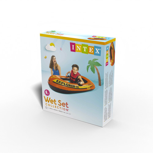 Лодка надувная Intex 58329NP