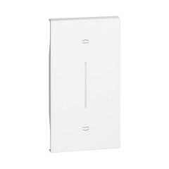 Лицевая панель Bticino KW05M2 Living Now для выкл.рольставней 2 модуля белый