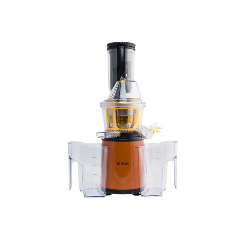 Соковыжималка шнековая Kitfort КТ-1102-2 бордовая