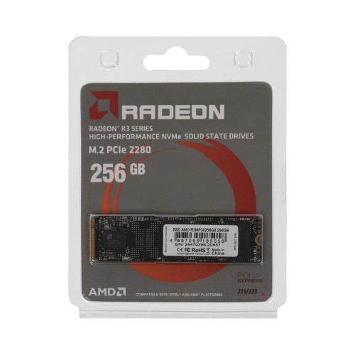 Твердотельный накопитель SSD AMD Radeon R3SL0480G2 480 ГБ SATA 2.5"