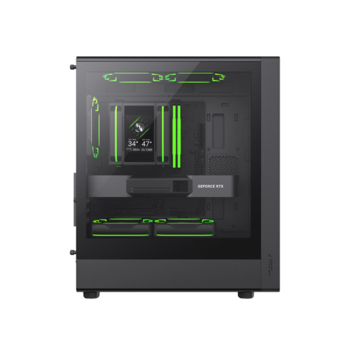 Компьютерный корпус Gamemax AERIS 330 MB Black без Б/П