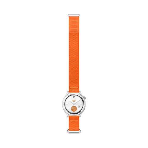 Комплект из ремешка и безеля для часов Xiaomi Watch S4 Bezel and Strap Kit-Festive Orange