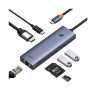 Док-станция Baseus UltraJoy Series 7-Port HUB Docking Station Space Grey