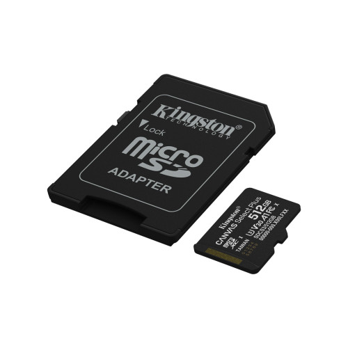Карта памяти Kingston SDCS3/512GB Canvas Select Plus A1 U3 V30 512GB