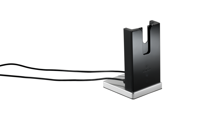 Гарнитура беспроводная Logitech H820e Mono (DECT, в комплекте зарядная подставка, адаптер переменного тока, USB-кабель) (M/N: A-00058)