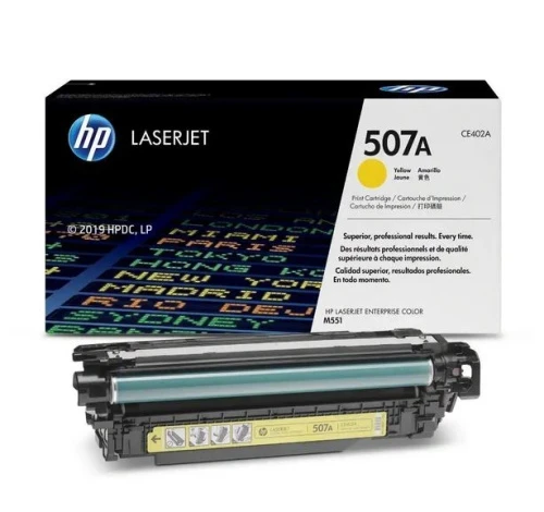 Картридж HP Europe/CE402A/Лазерный/желтый