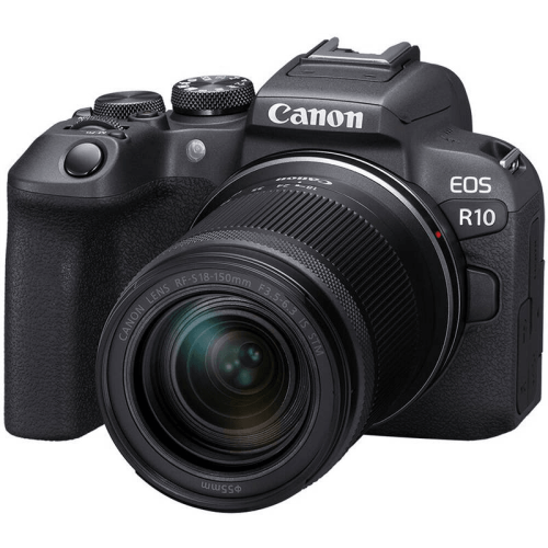 Фотоаппарат Canon EOS R10 + RF-S 18-150mm IS STM, беззеркальный, черный, 24,2 Mpx, CMOS 22.3х14.8 мм, UHD 4K, экран 3.0" поворотный, Li-ion