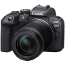 Фотоаппарат Canon EOS R10 + RF-S 18-150mm IS STM, беззеркальный, черный, 24,2 Mpx, CMOS 22.3х14.8 мм, UHD 4K, экран 3.0" поворотный, Li-ion