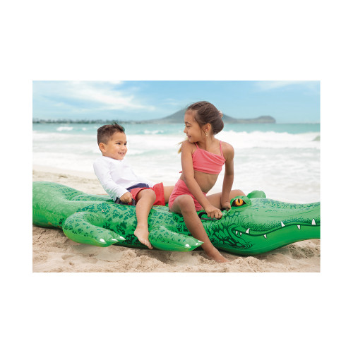 Надувная игрушка Intex 58562NP в форме алигатора для плавания