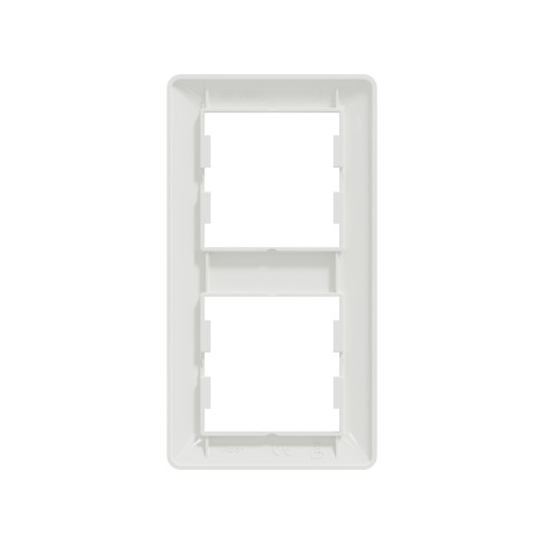 Рамка вертикальная SE EPH5815221 Asfora EM 2 постовая белый