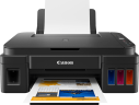 МФУ струйное Canon PIXMA G2410 цветная печать, A4, 4800x1200 dpi, ч/б - 8.8 стр/мин (А4), USB, СНПЧ