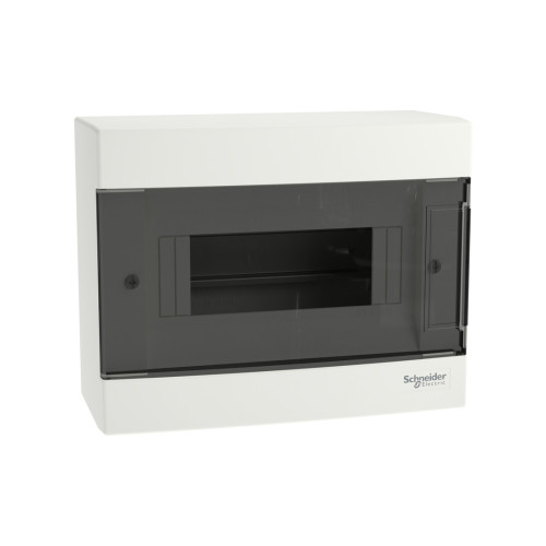 Щит навесной SE EZ9EUC108 8 модулей дымчатая дверь