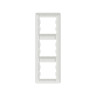 Рамка вертикальная SE EPH5815321 Asfora EM 3 постовая белый