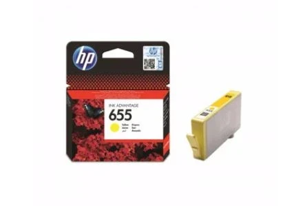 Картридж HP Europe/CZ112AE/Струйный/№655/желтый