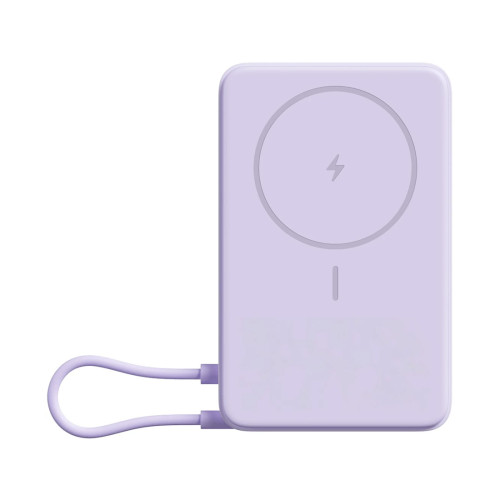 Портативный внешний аккумулятор Xiaomi Magnetic Power Bank 10000 with Built-in Stand Purple
