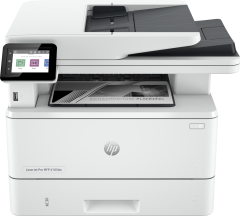 МФУ HP 2Z627A LaserJet Pro MFP 4103dw Printer (A4) , Printer/Scanner/Copier/ADF, 1200 dpi, 40 ppm, 512 Mb, 1200 MHz, tray 100+250 pages, USB+Ethernet+WiFi, Print Duplex, Duty cycle 80K pages, cart. 3 050 page